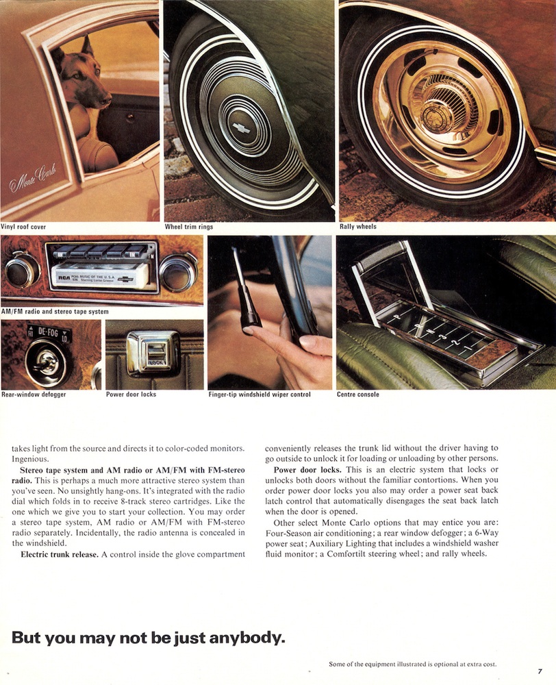 1970 Chevrolet Monte Carlo Canadian Brochure Page 6